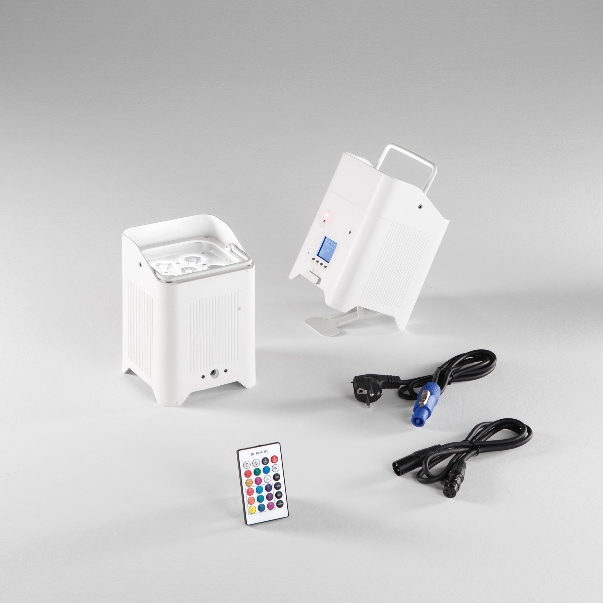 Proiettore LED SHOW ricaricabile per eventi 6x18W RGBW con Wi-Fi - FT-FeelThe