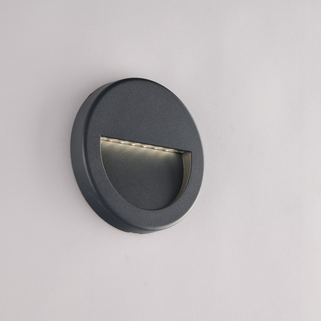 Applique segnapassi per esterni LED SMILE, compatibile con cassetta 502E - FT-FeelThe