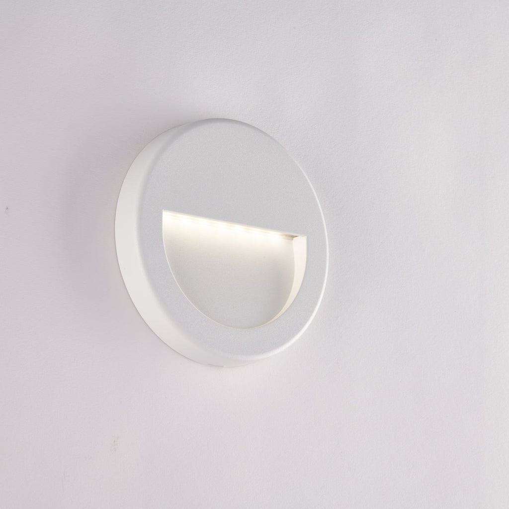 Applique segnapassi per esterni LED SMILE, compatibile con cassetta 502E - FT-FeelThe