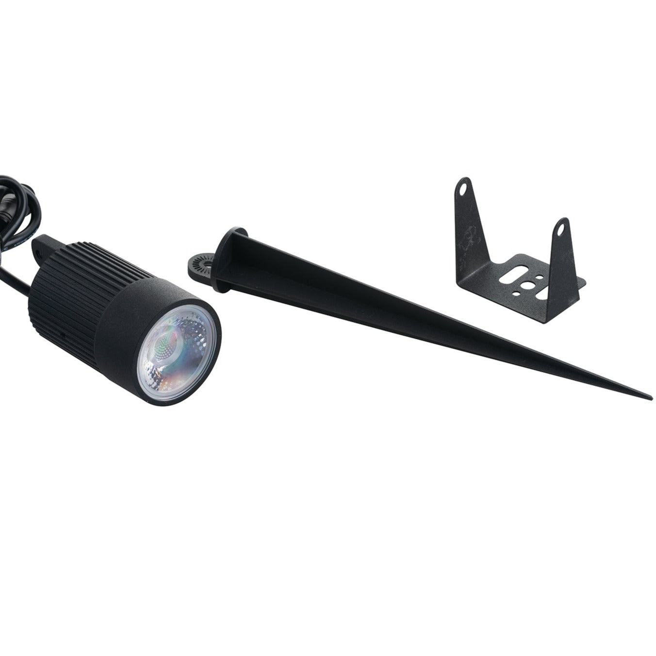 Proiettore TARGET nero con picchetto incluso 8W - FT-FeelThe