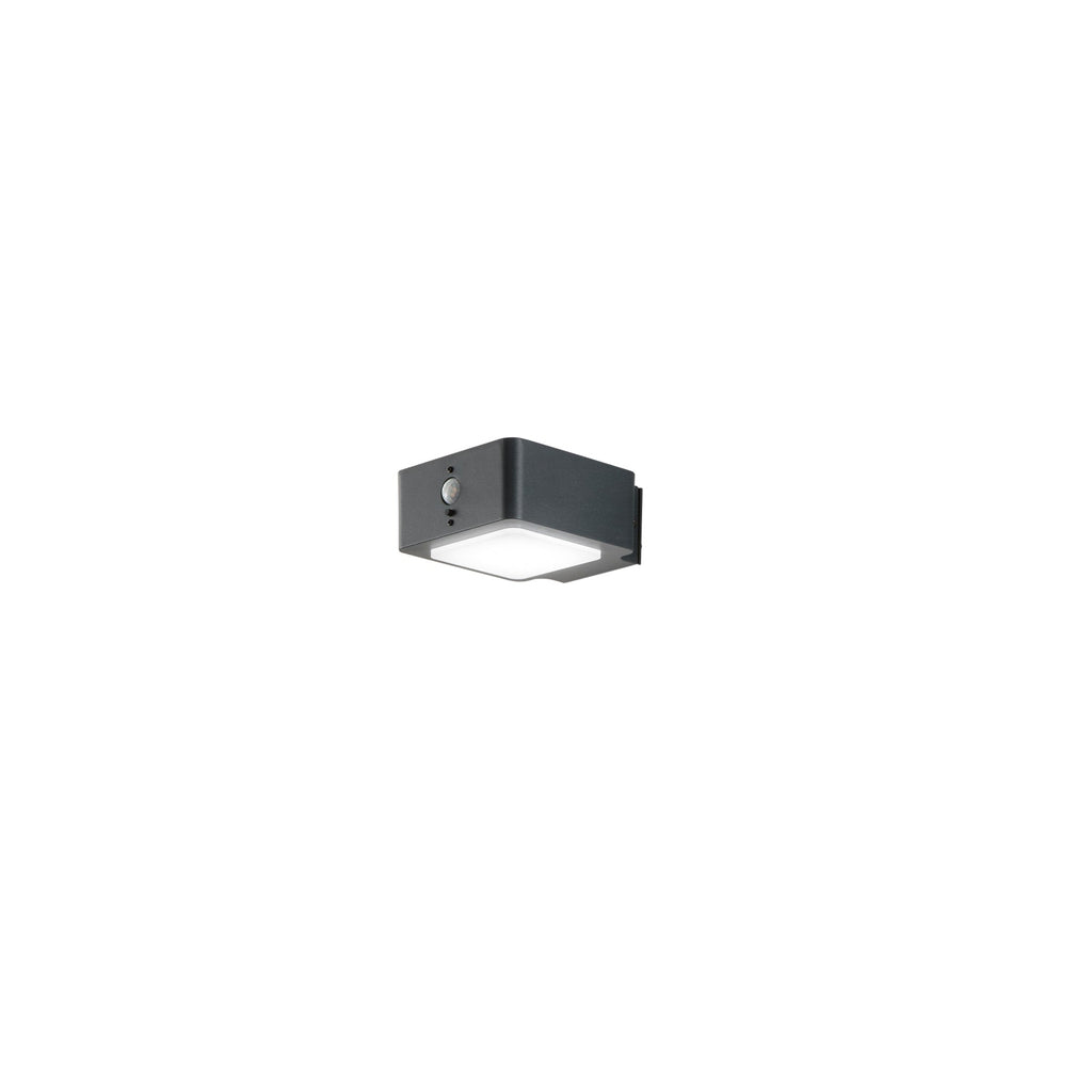Applique per esterni TED, con sensore di movimento e pannello solare integrato. - FT-FeelThe
