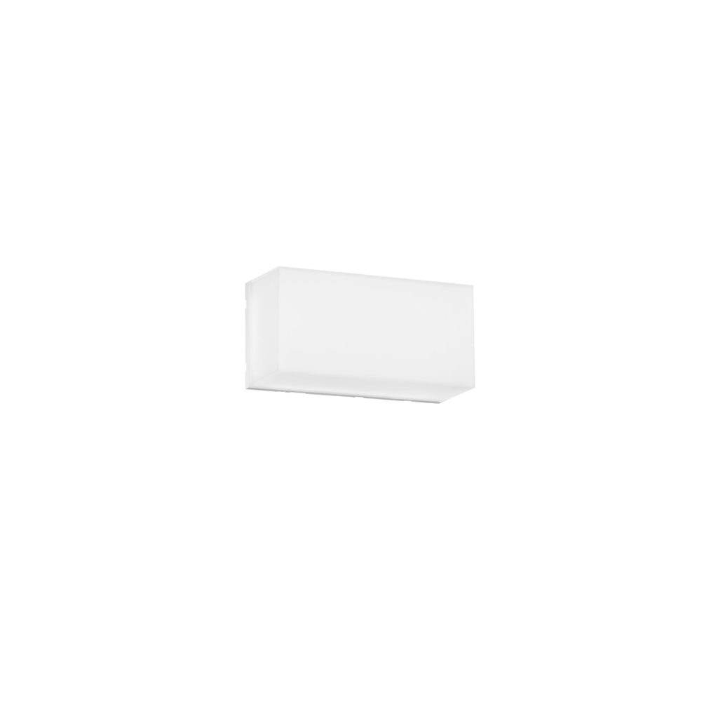 Plafoniera per esterni LED TOGO, forma rettangolare, con interruttore CCT - FT-FeelThe