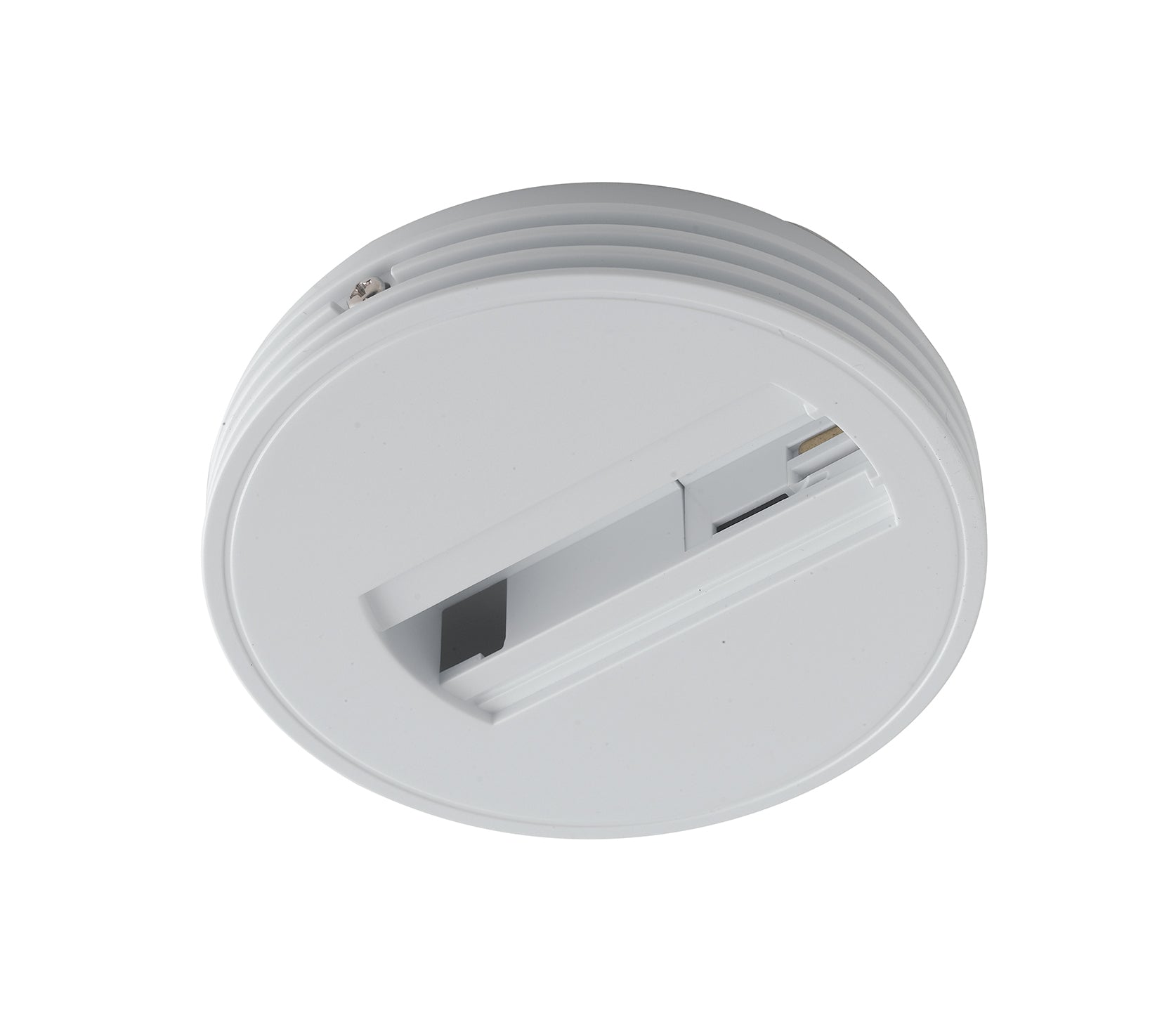 Base tonda bianca per faro adattatore trifase TRACK - FT-FeelThe
