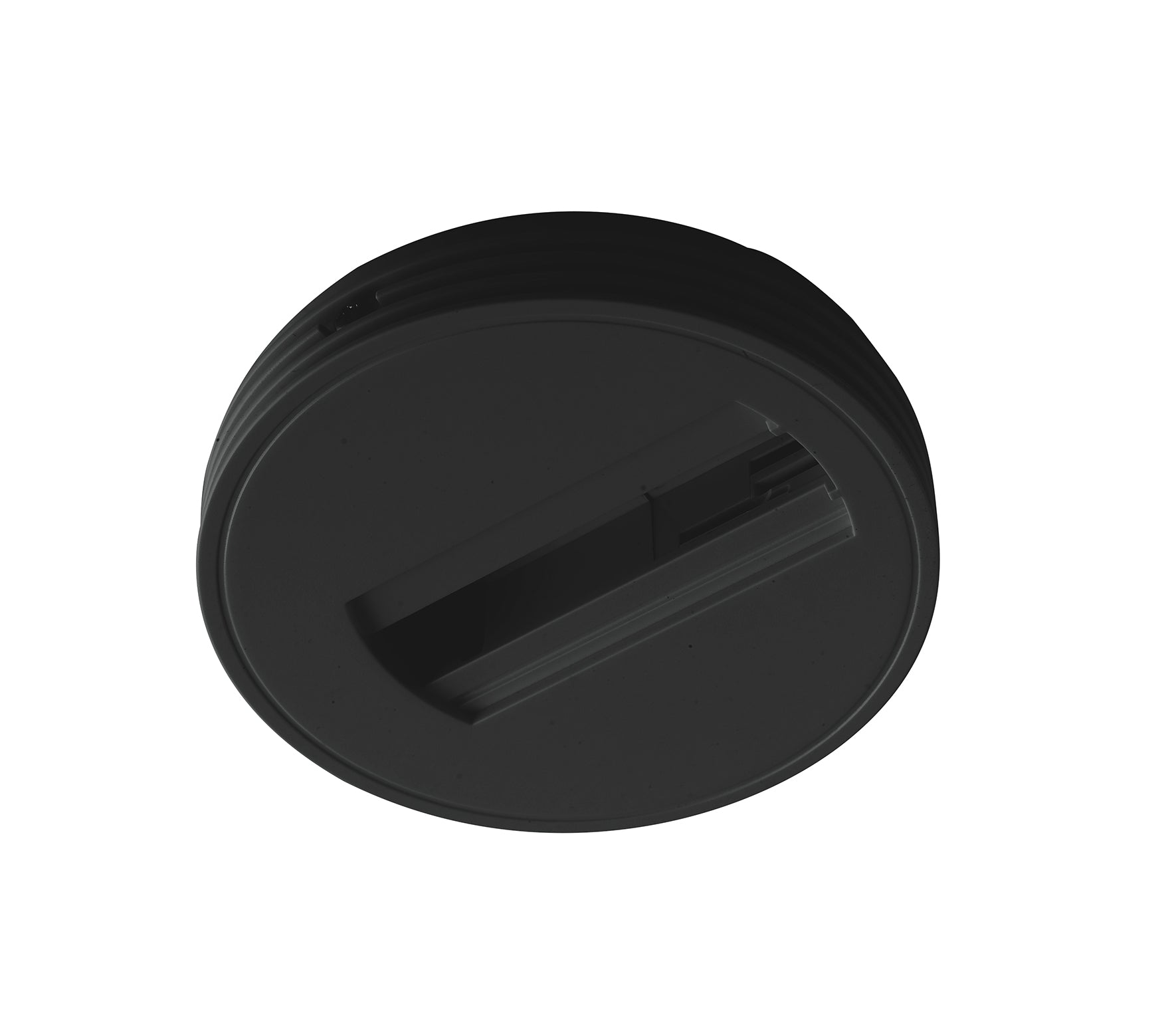Base tonda bianca per faro adattatore trifase TRACK - FT-FeelThe