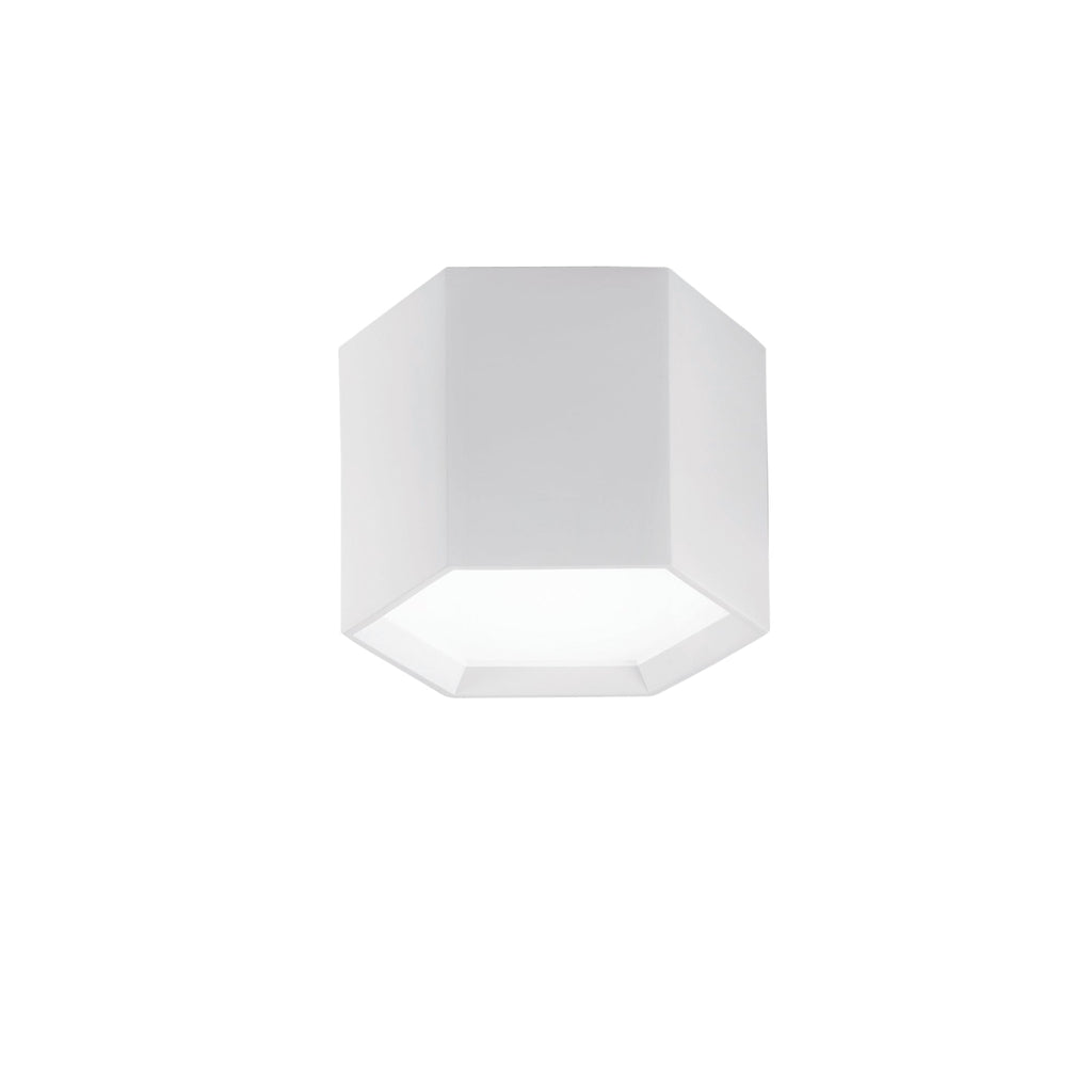 Plafoniera LED VORTEX componibile, verniciabile e interruttore interno per la regolazione dei kelvin - FT-FeelThe