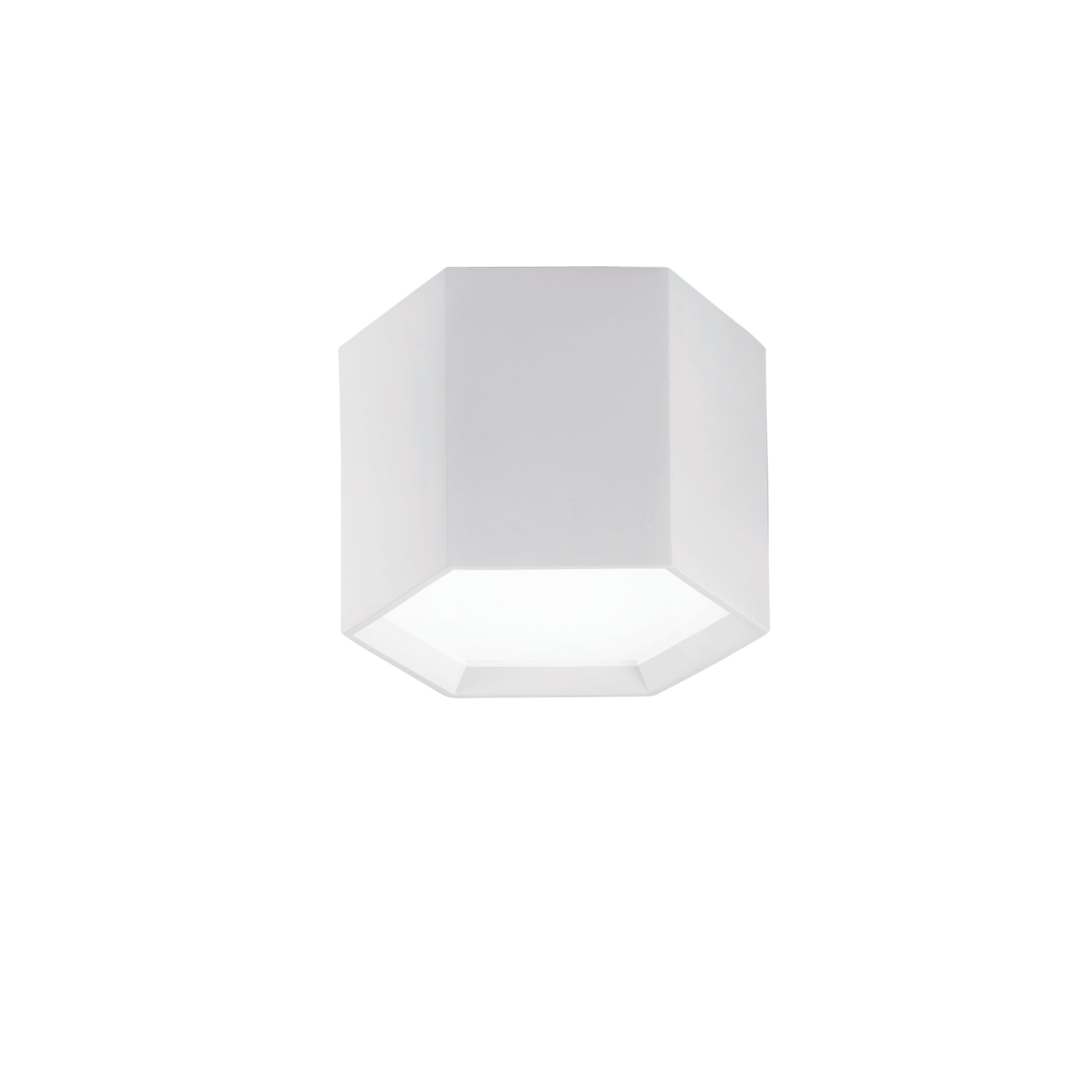 Plafoniera LED VORTEX componibile, verniciabile e interruttore interno per la regolazione dei kelvin - FT-FeelThe