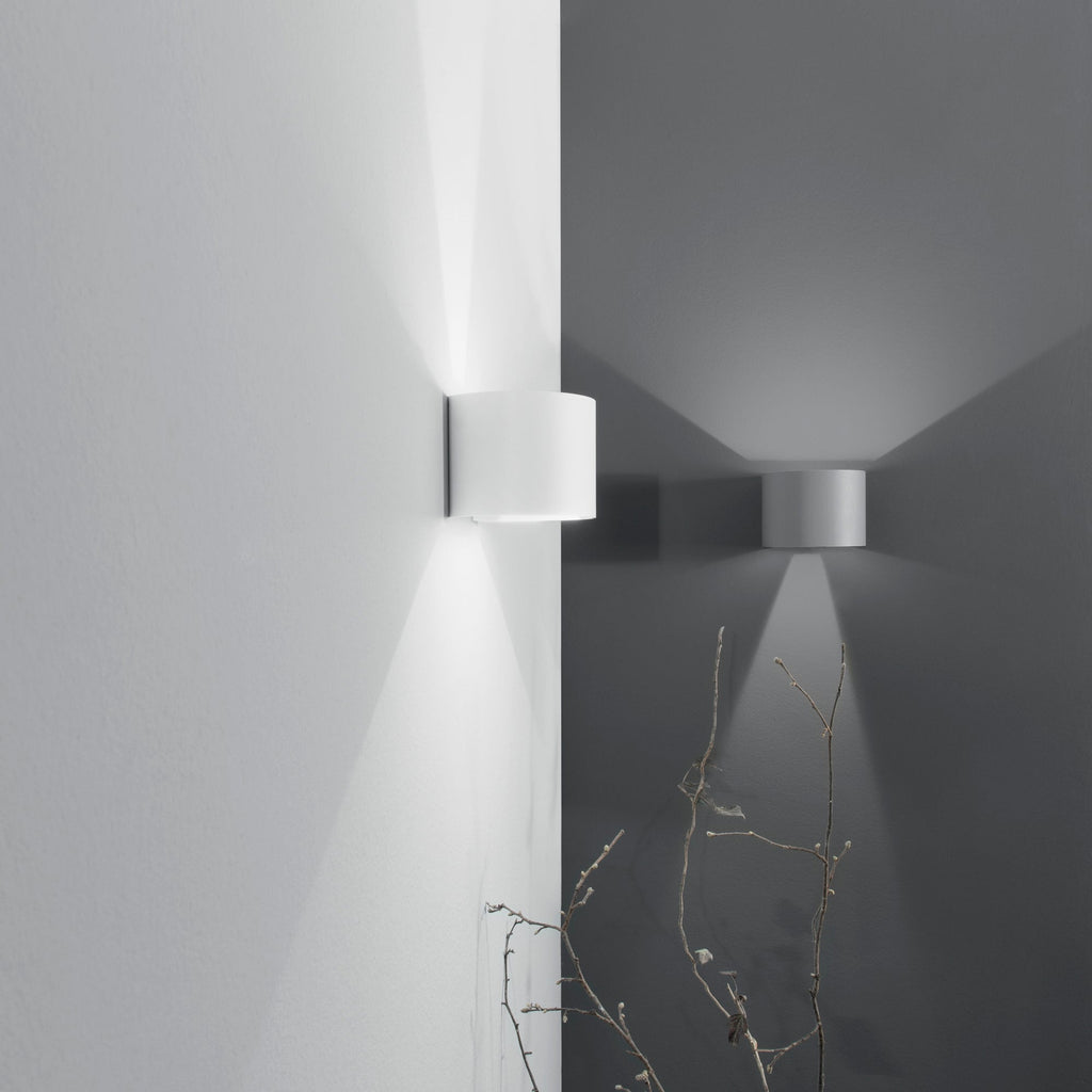 Applique LED DELTA 2X5W con CCT 3000-4000K IP54 10X14X12 cm. - FT-FeelThe