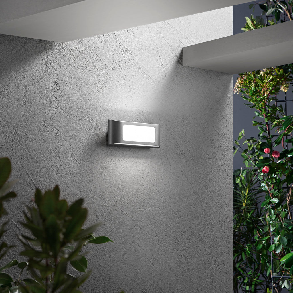 DESERT LED outdoor wall light in CCT aluminum