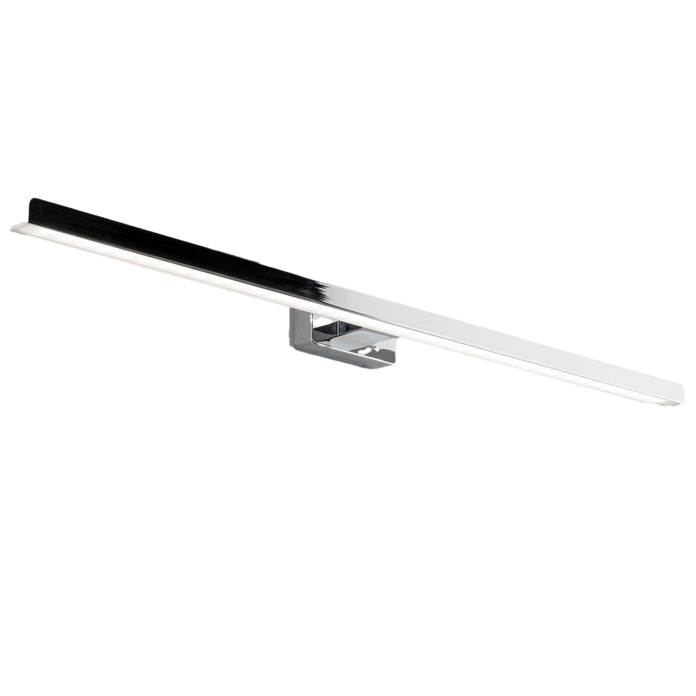 Applique Lancer LED SMD 17W in alluminio goffrato, in bianco, nero, cromo e oro - FT-FeelThe