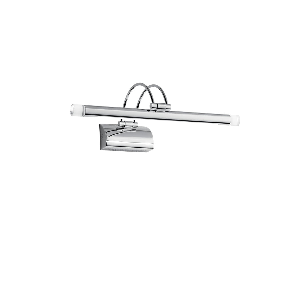 Applique LED SIGMA 4W in metallo cromato con diffusore orientabile, luce calda - FT-FeelThe