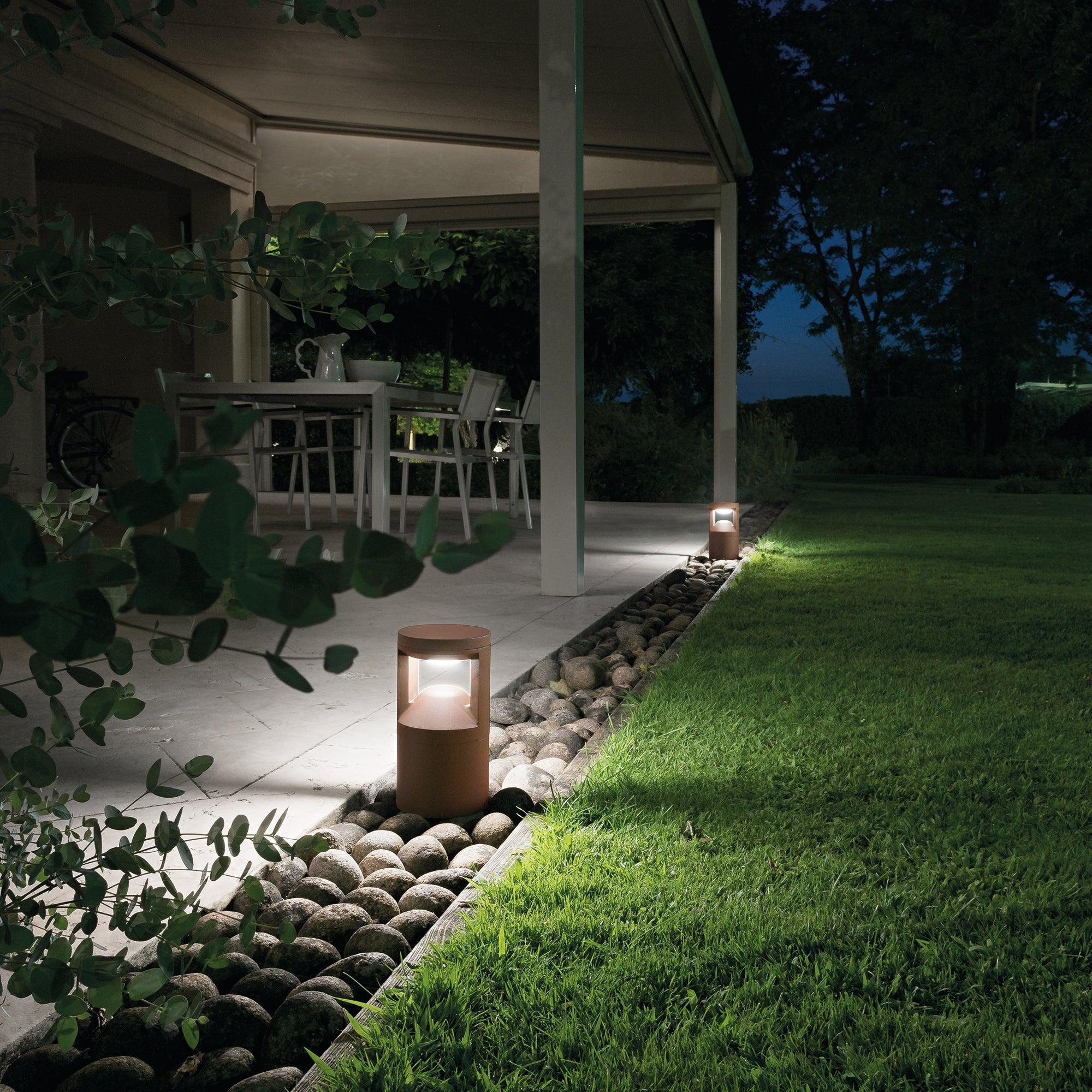 Paletto per esterni LED WAMI con interruttore CCT per il cambio temperatura colore - FT-FeelThe