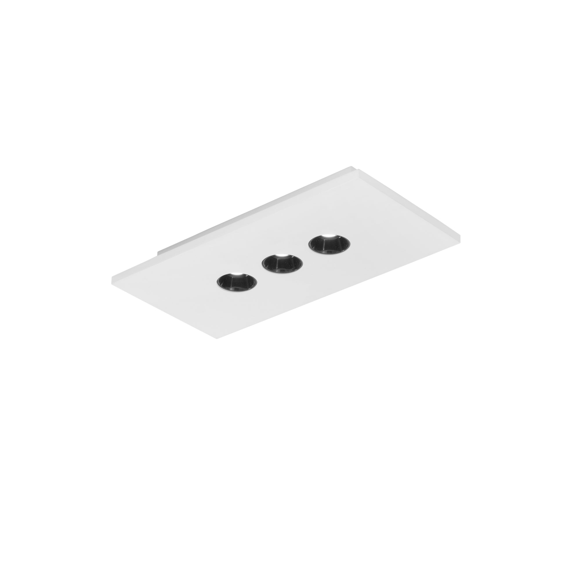 Plafoniera LED XICO verniciabile con interruttore CCT per la regolazione colore - FT-FeelThe
