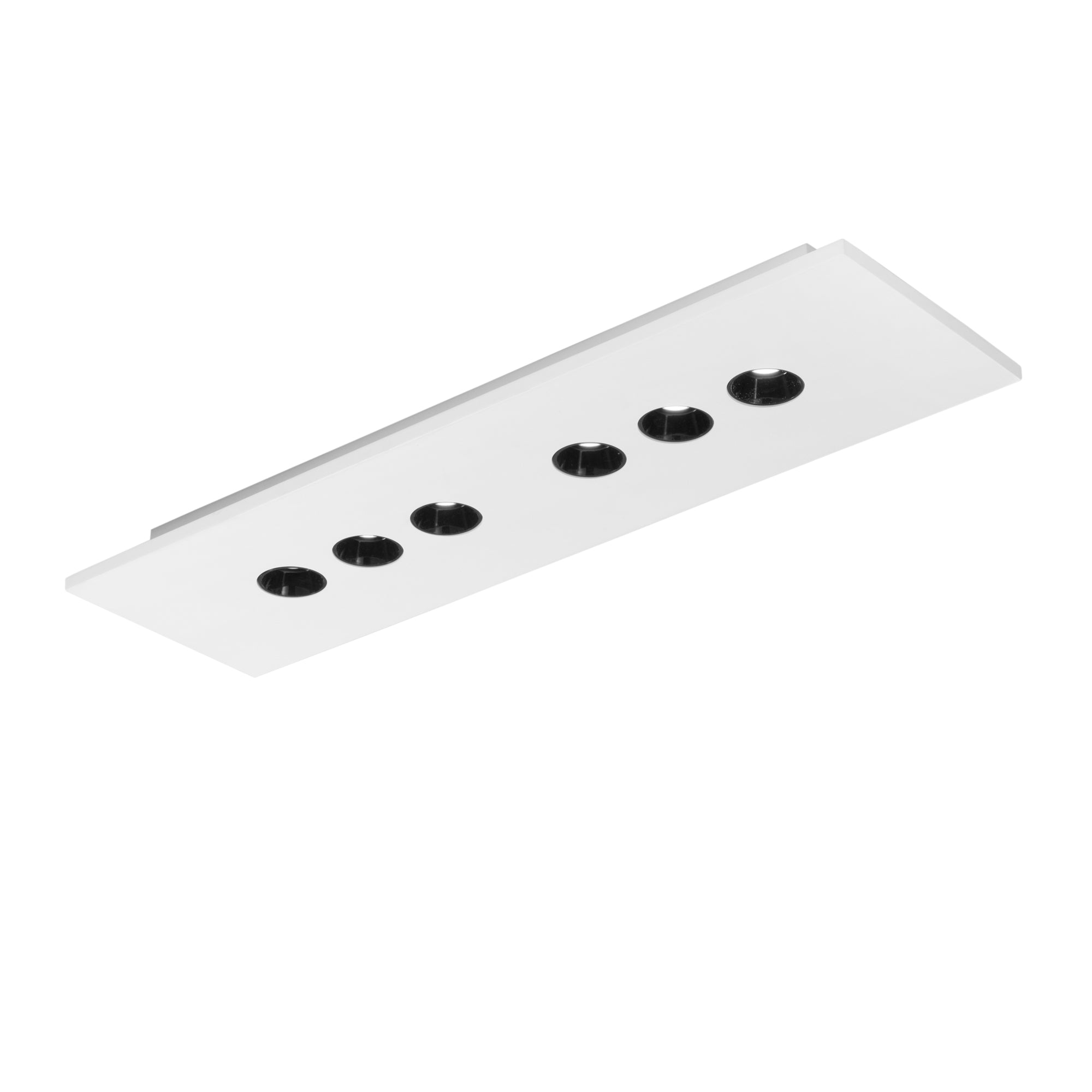 Plafoniera LED XICO verniciabile con interruttore CCT per la regolazione colore - FT-FeelThe