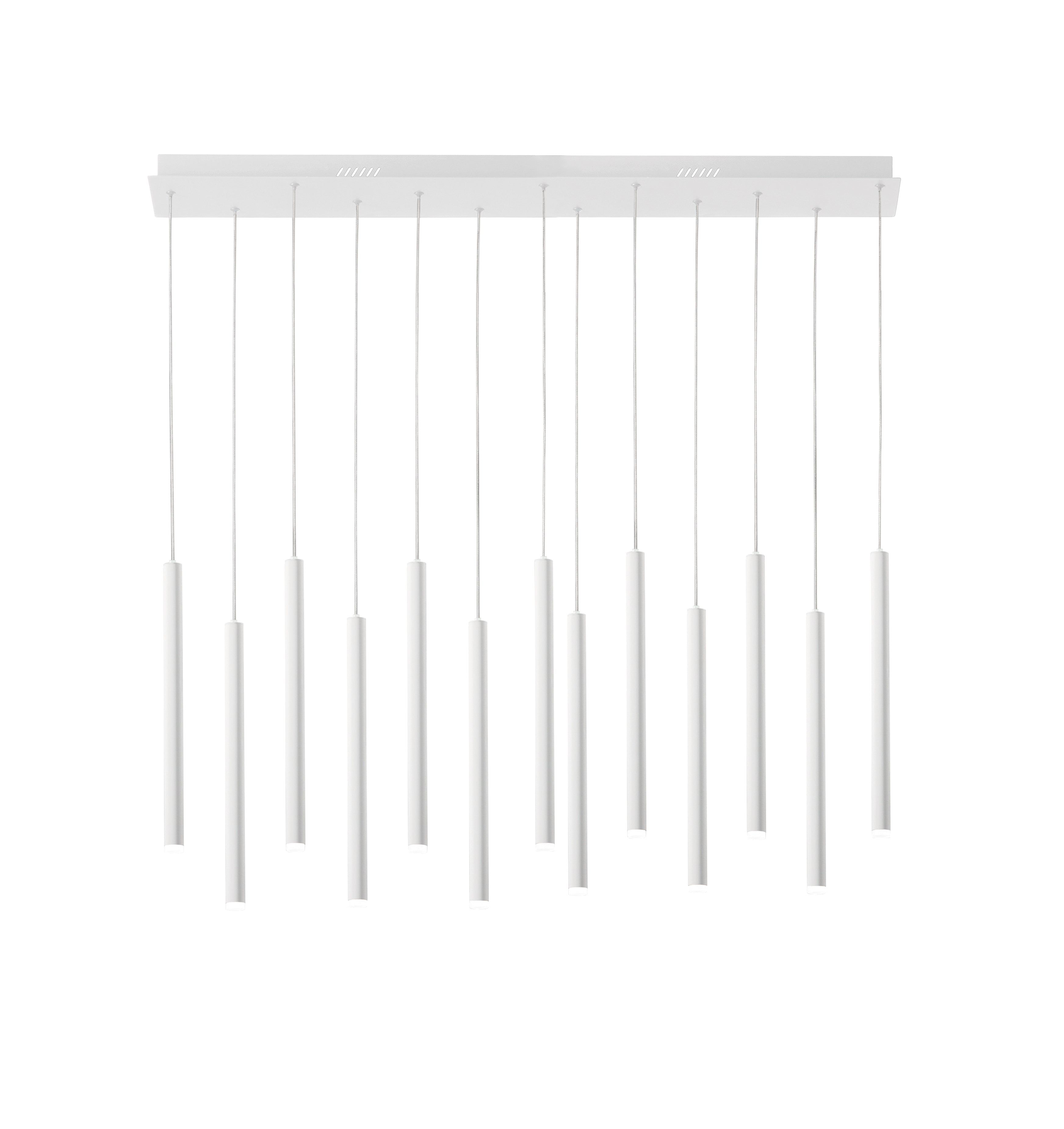 Sospensione LED PYPE con struttura tubolare lineare e interruttore CCT per la personalizzazione della temperatura colore - FT-FeelThe