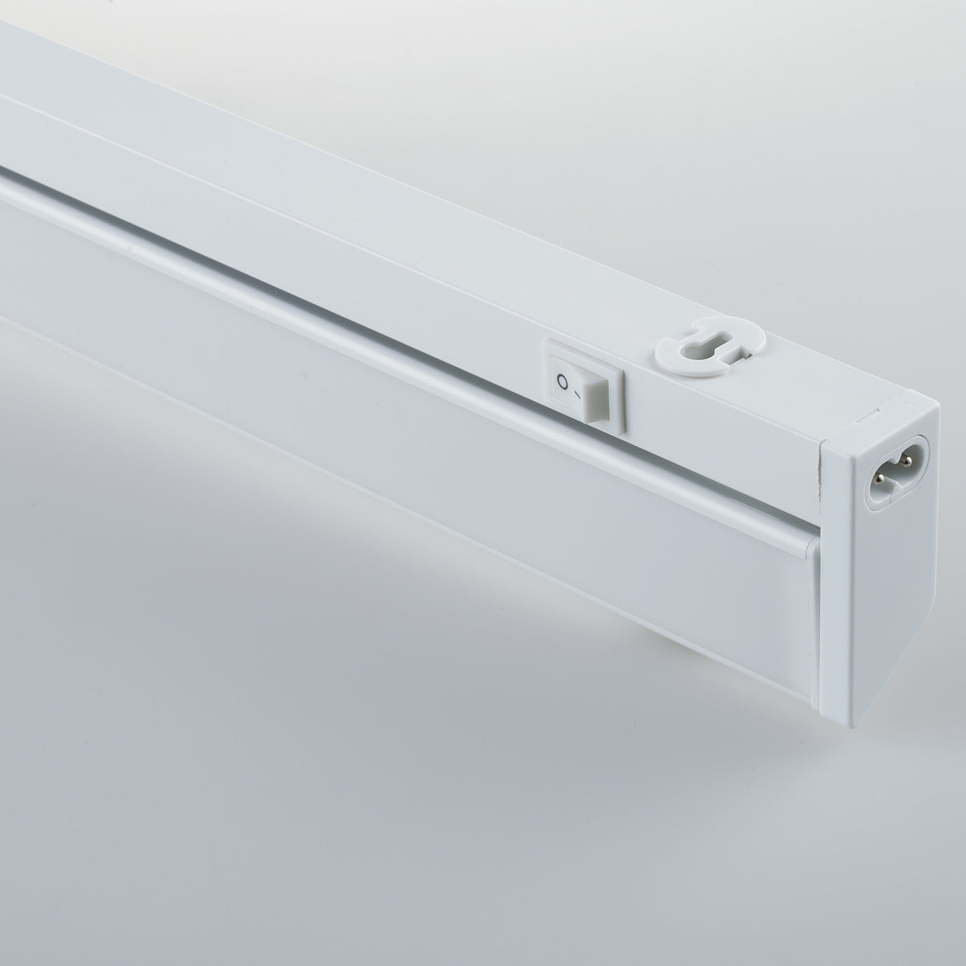 Barra LED sottopensile MOVIE in policarbonato bianco con diffusore orientabile e interruttore - FT-FeelThe