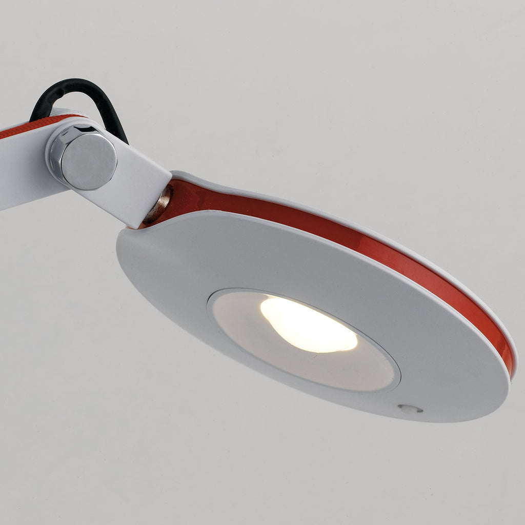 Lampada da lettura LED LOCKE grigia orientabile - FT-FeelThe
