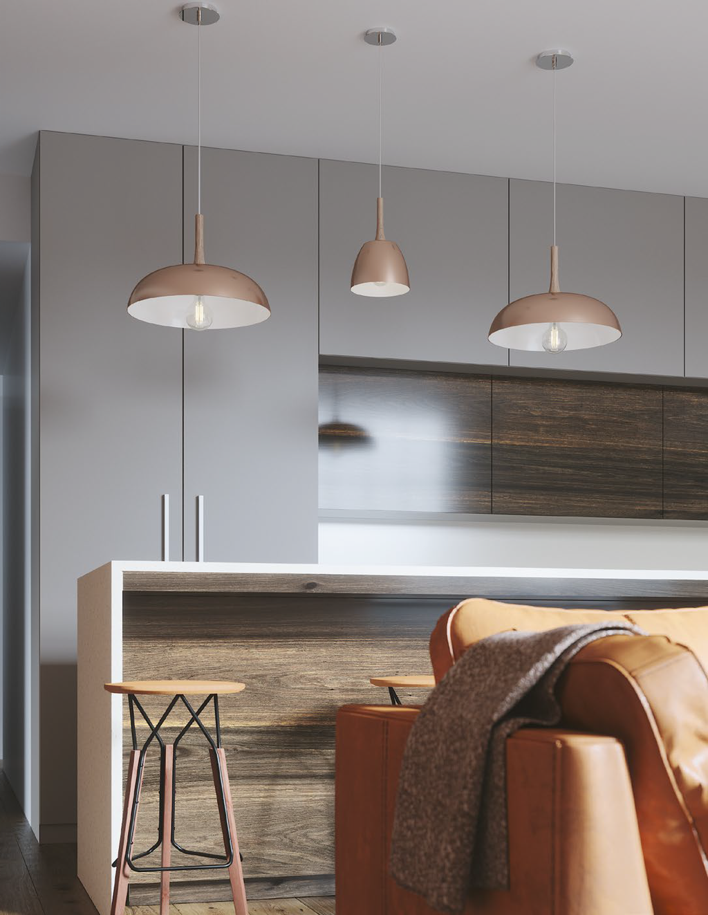 Lampadario a sospensione LIVINGSTON - FT-FeelThe