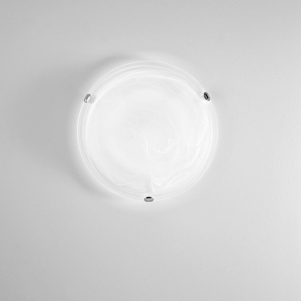 Plafoniera LED LUNA in vetro 40 cm - FT-FeelThe
