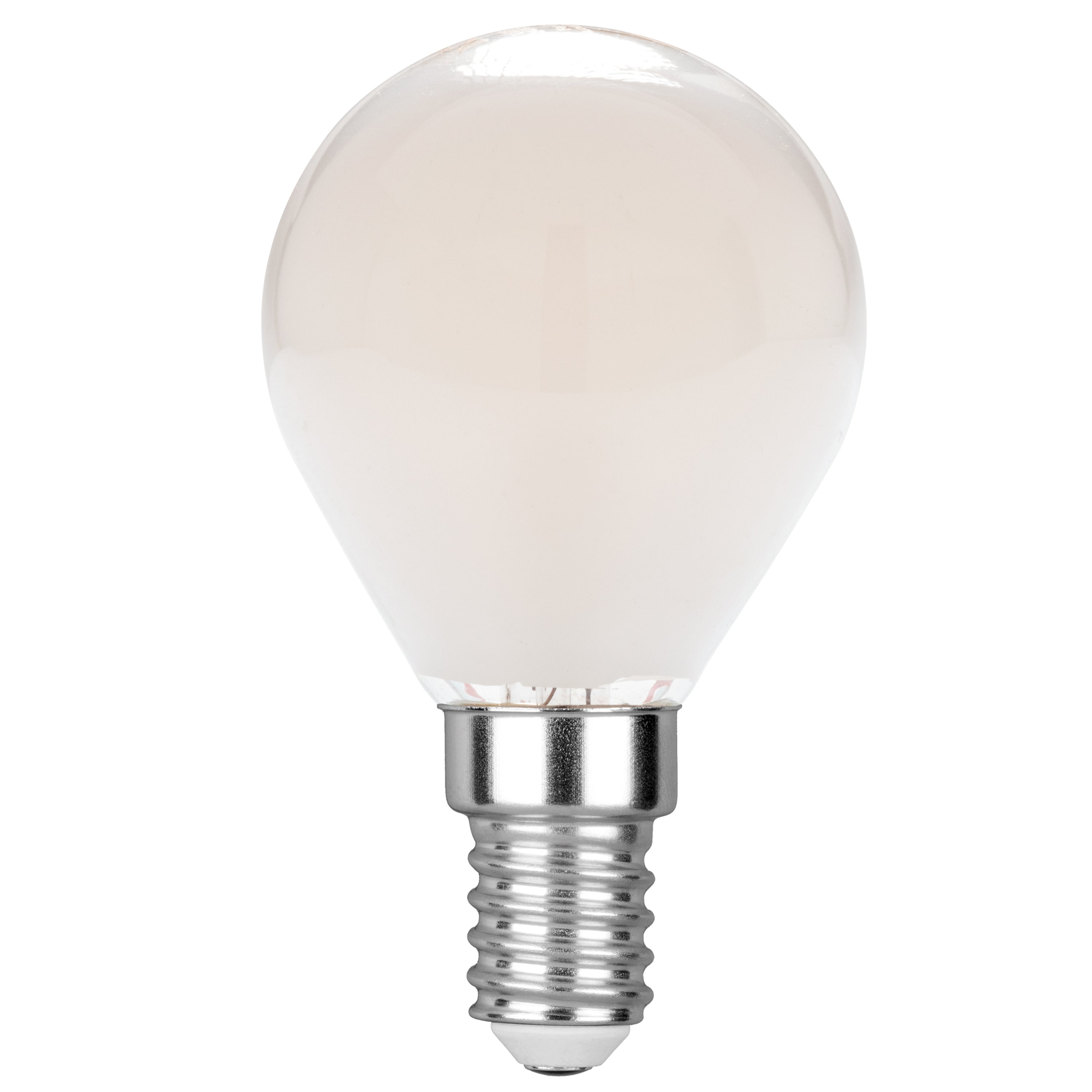 KIT 3 Lampadine led LUXA filamento globo E14 4W 400L 45mm - FT-FeelThe