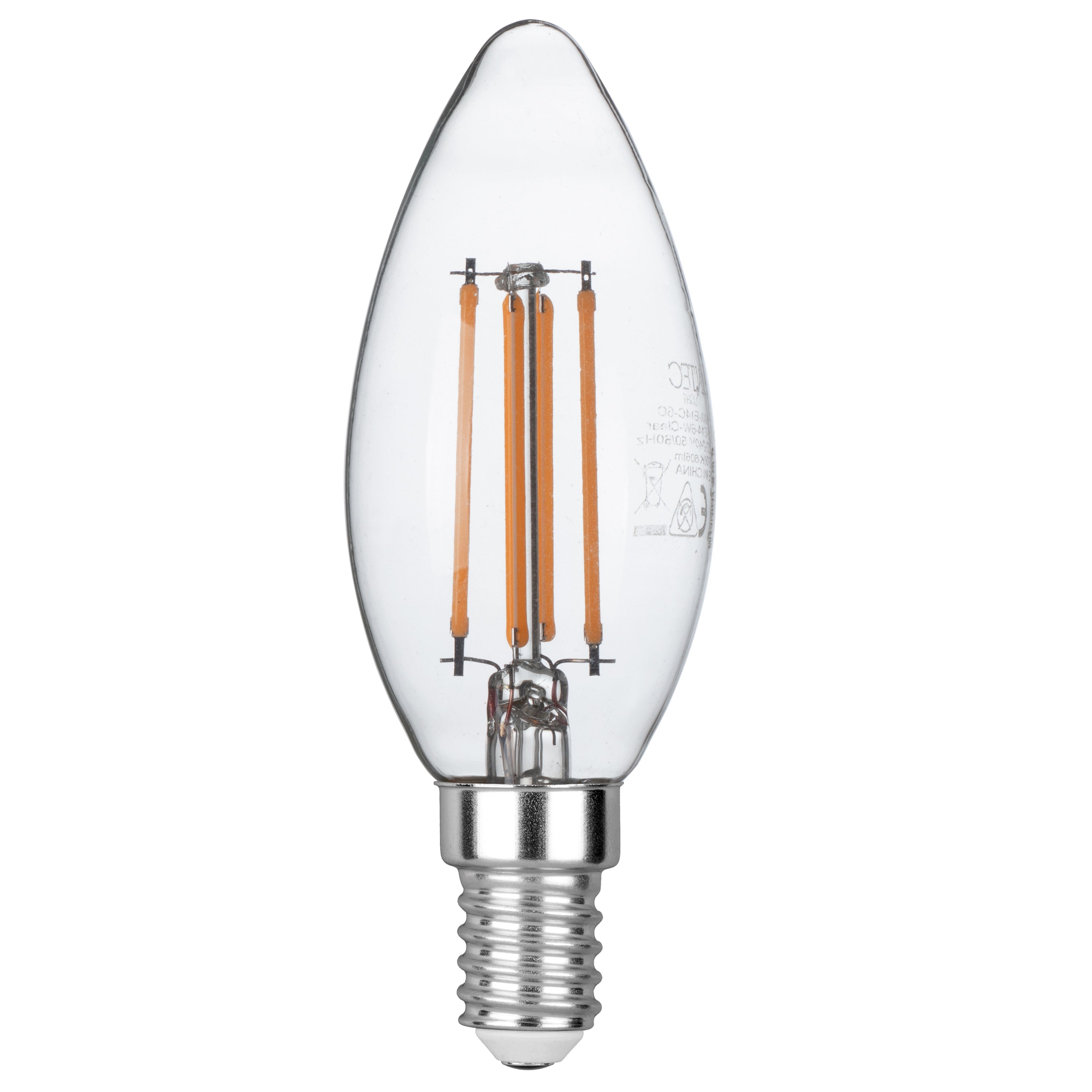 Lampadina LED LUXA filamento candela E14 6W 806L - FT-FeelThe
