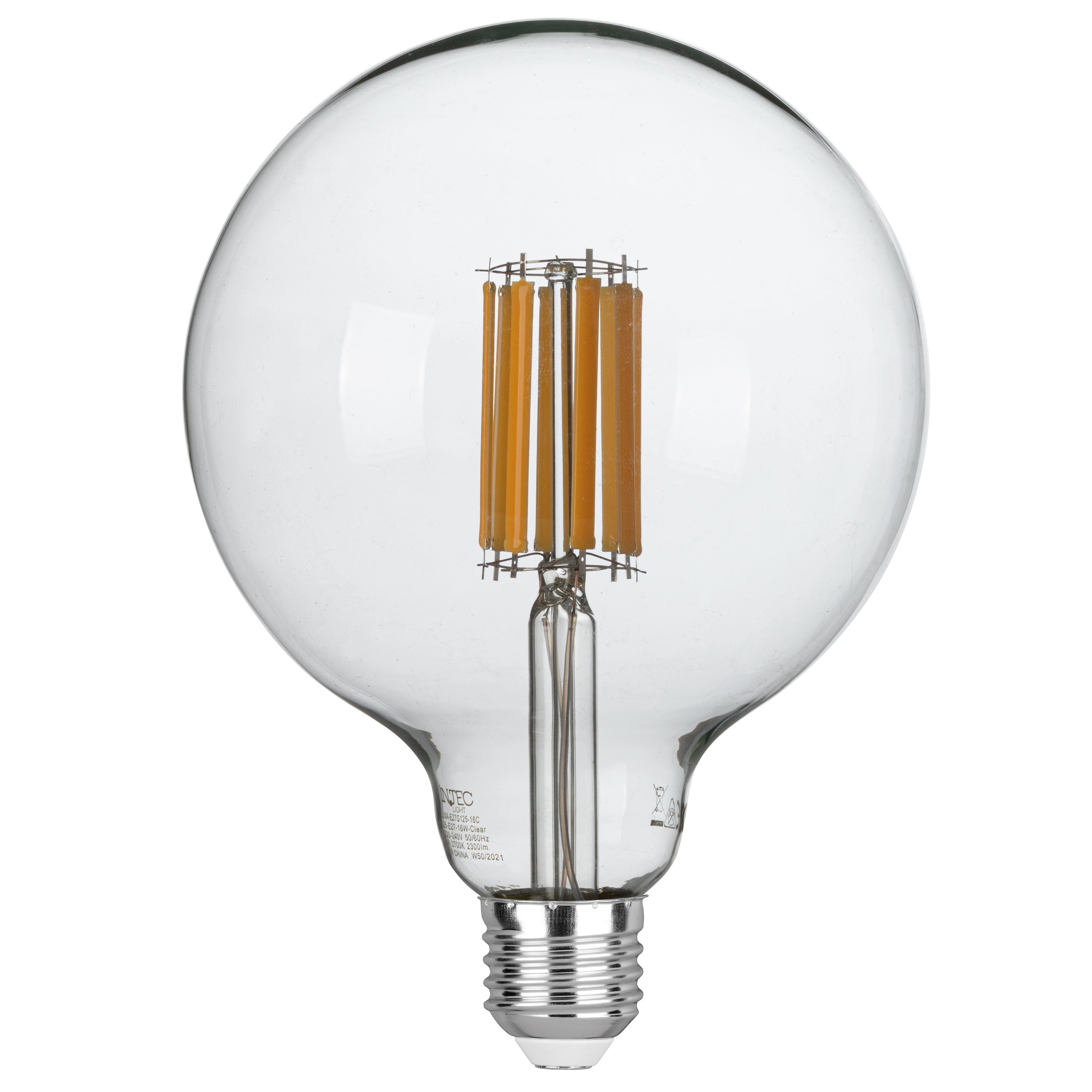 Lampadina led LUXA filamento globo E27 16W 2300L 125mm - FT-FeelThe
