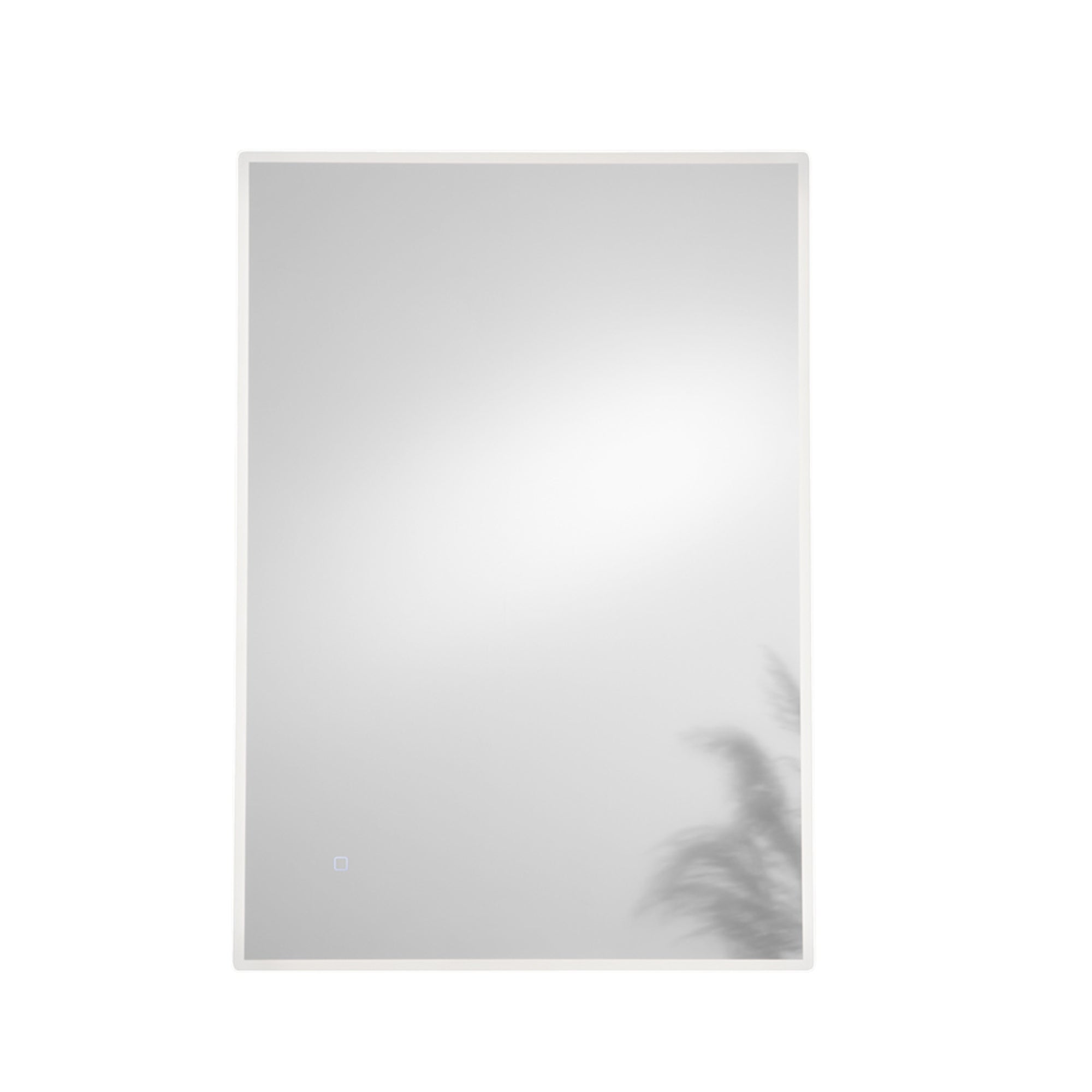 Specchio FRAME con illuminazione a LED, rettangolare con angoli smussati, CCT 3 temperature, touch dimming