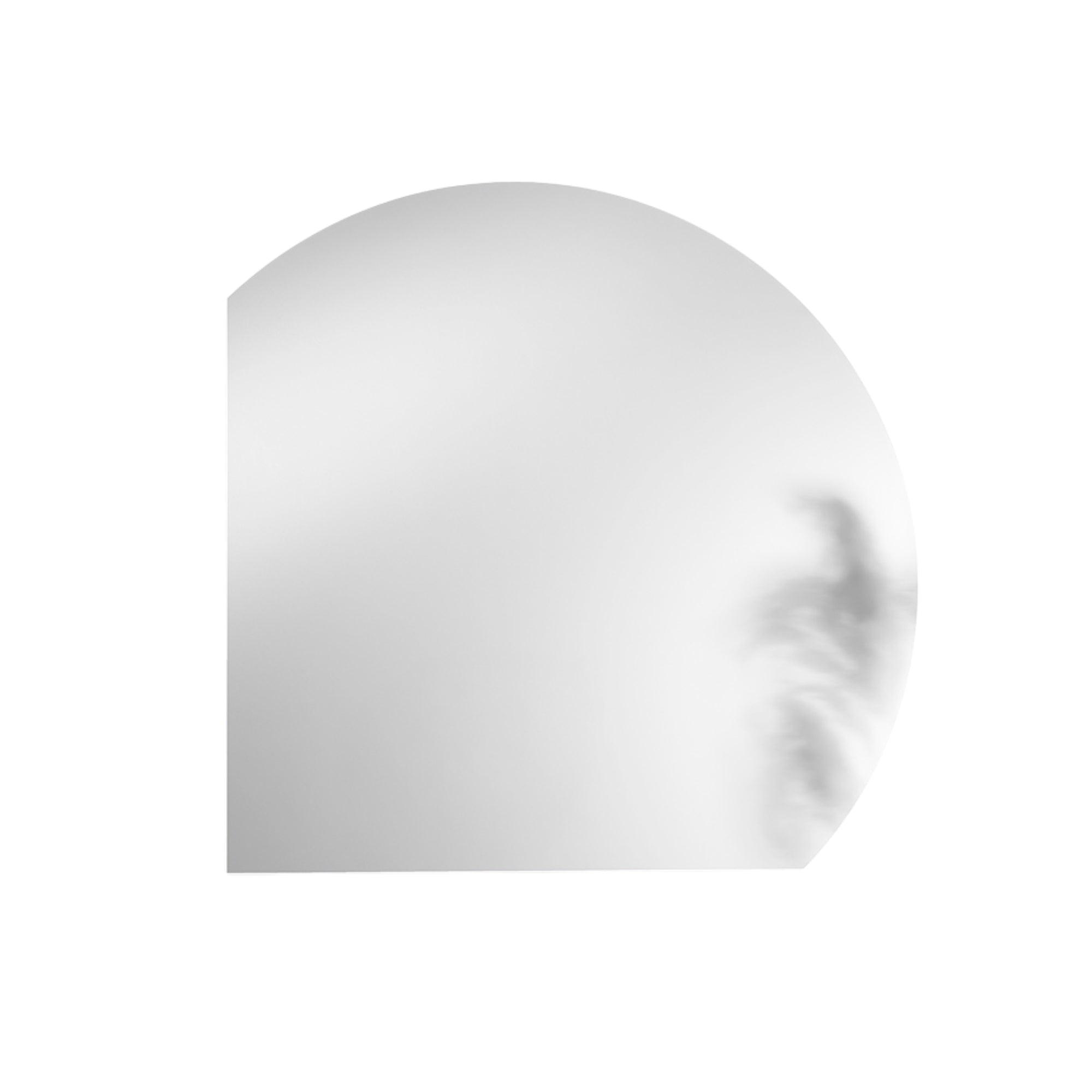 Specchio SUNSET con illuminazione a LED, tondo con doppio taglio a 90°, CCT 2 temperature