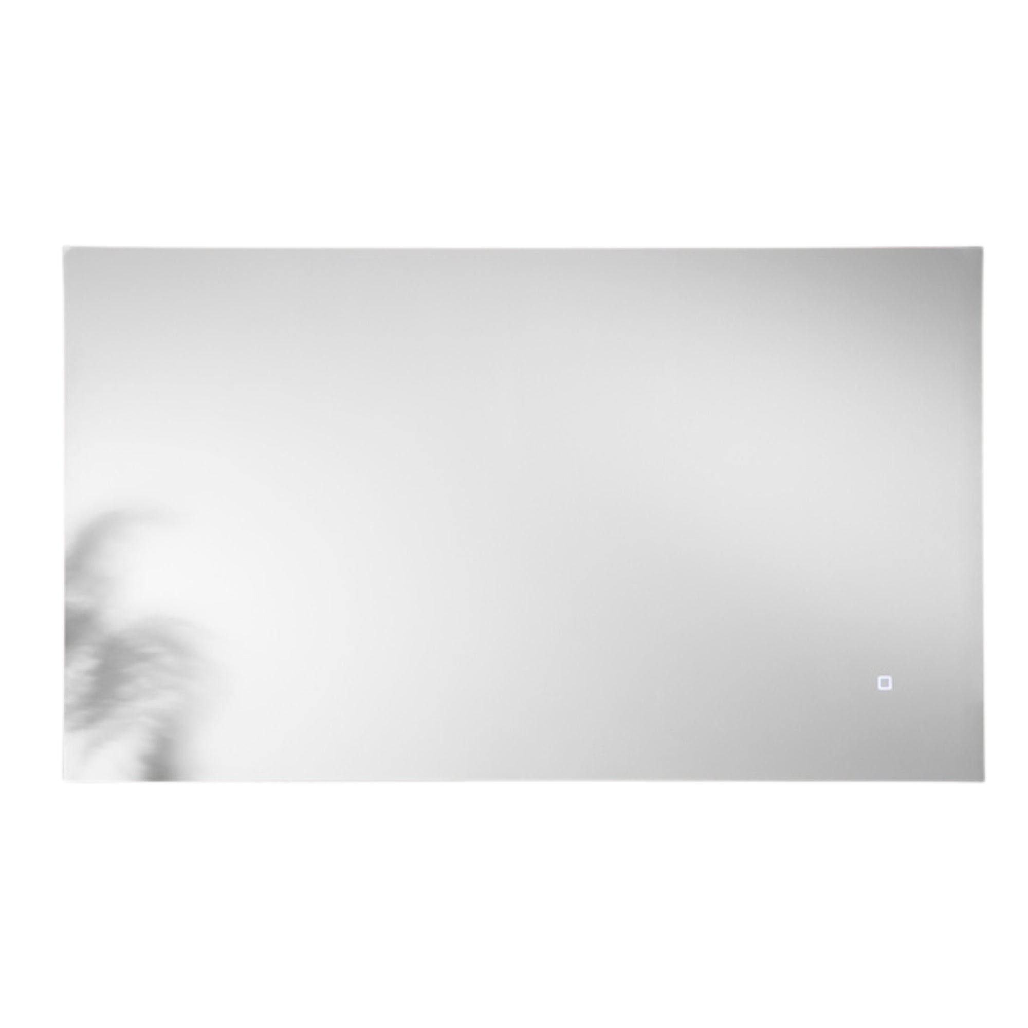 Specchio HALO con illuminazione a LED, rettangolare, CCT 3 temperature, pulsante touch dimming