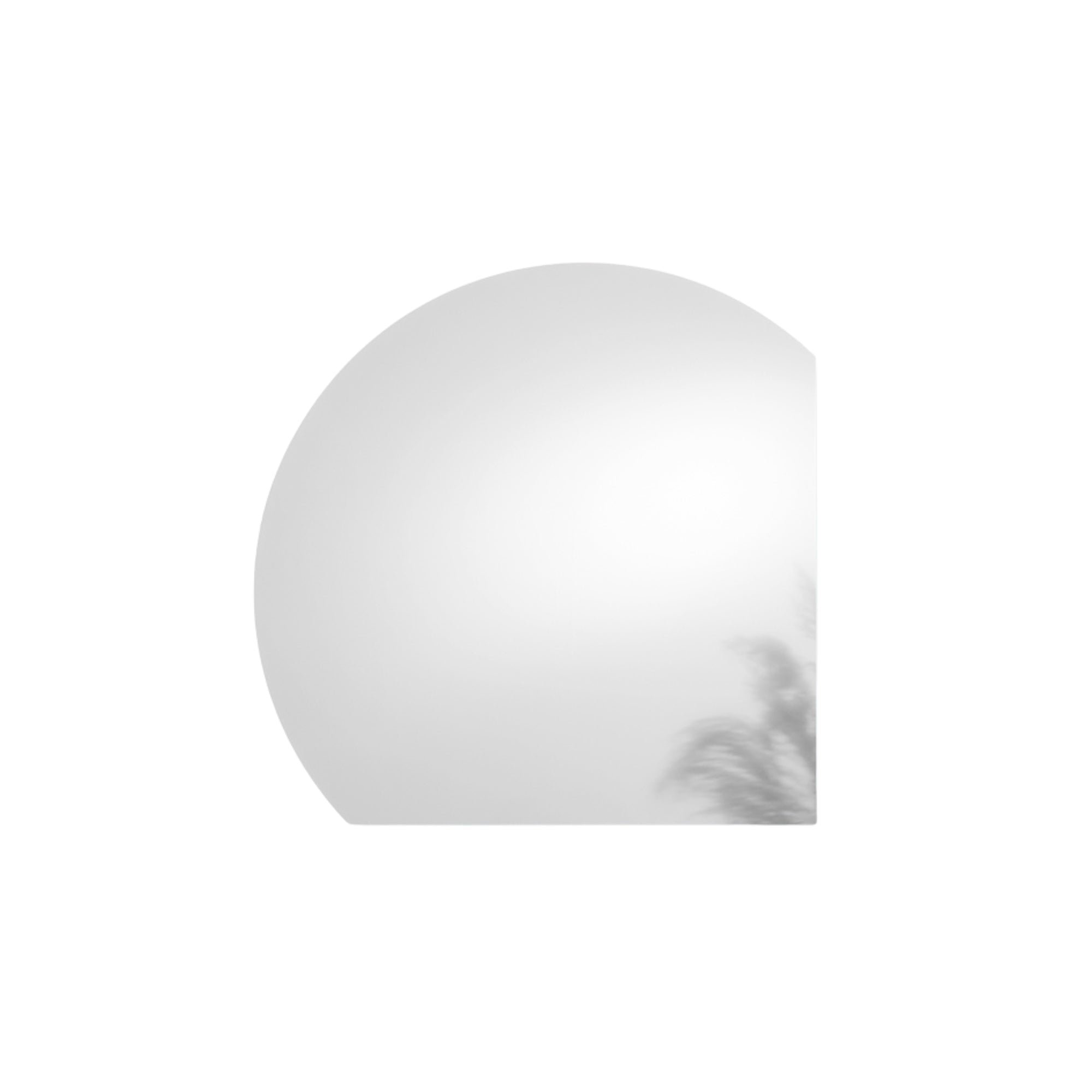 Specchio SUNSET con illuminazione a LED, tondo con doppio taglio a 90°, CCT 2 temperature