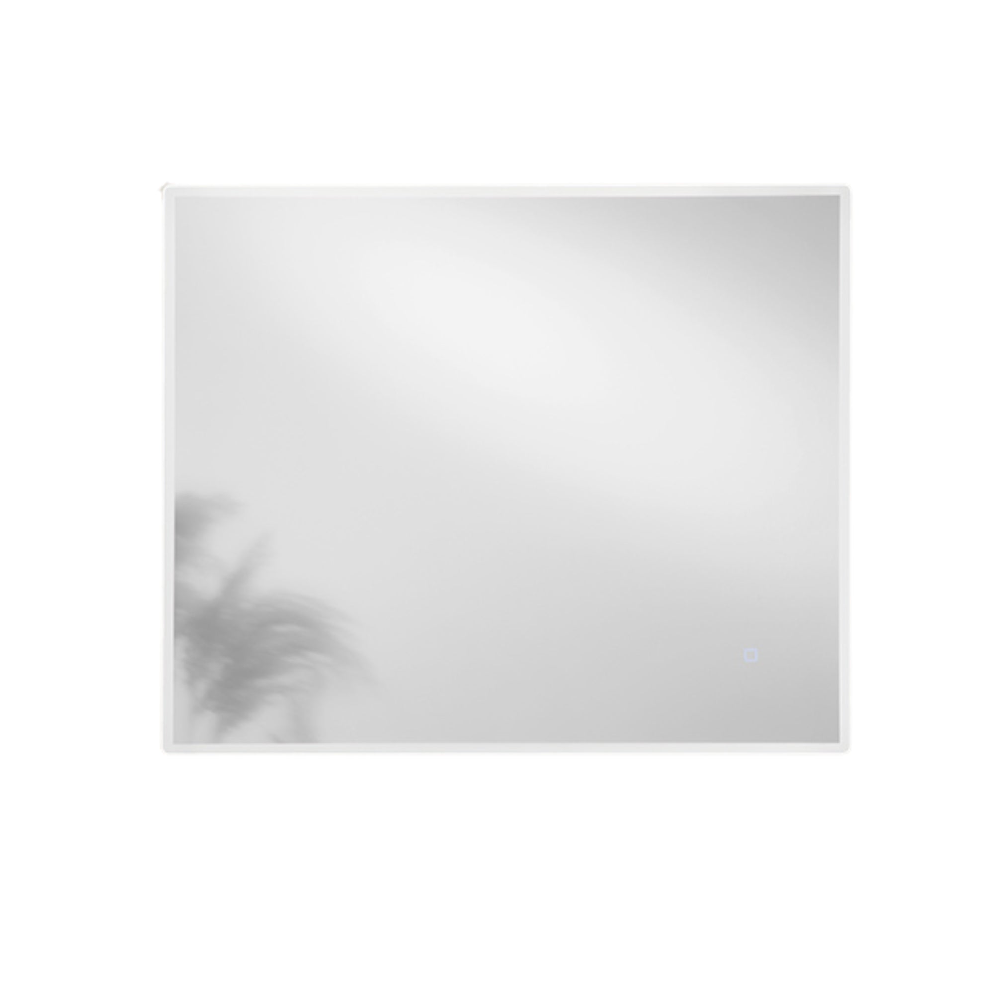 Specchio FRAME con illuminazione a LED, rettangolare con angoli smussati, CCT 3 temperature, touch dimming