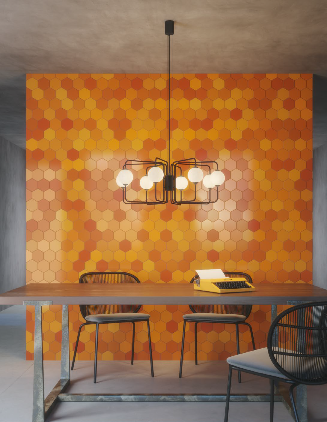 Lampadario a sospensione NEUTRON (8xG9) - FT-FeelThe