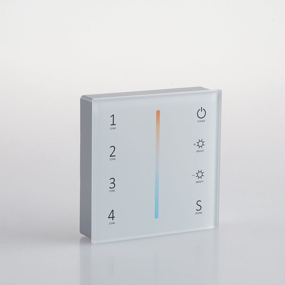 Wallpad RF 2.4G 2 canali per controllo CCT bianco dinamico - FT-FeelThe