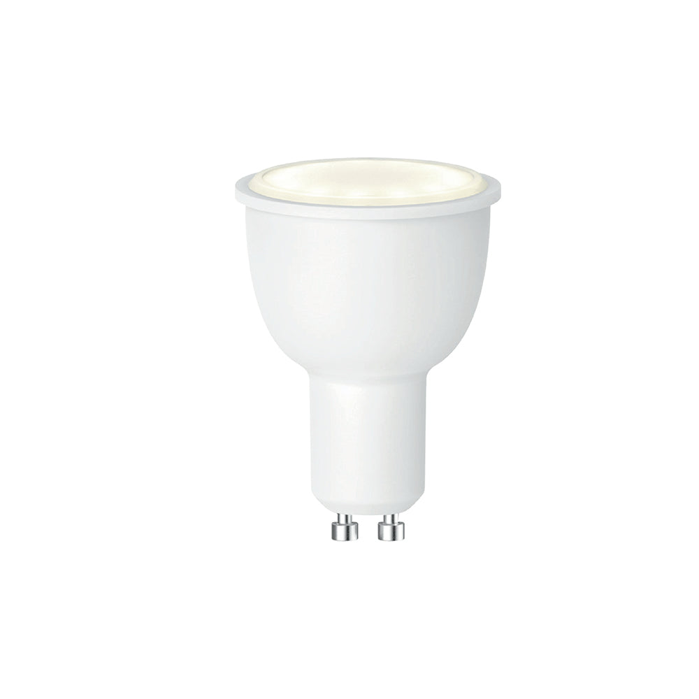 Lampadina LED SMART 4,5W attacco GU10 dimmerabile + CCT (luce calda, fredda, naturale) con funzione WIFI 7x5 cm. - FT-FeelThe