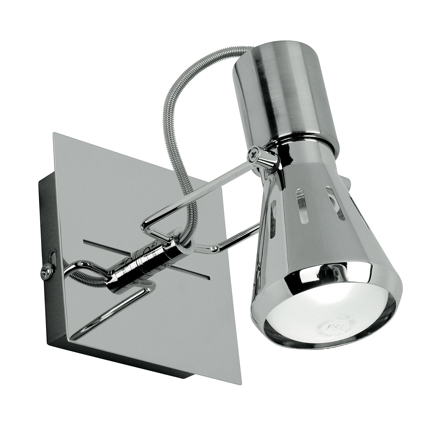 Spot CADILLAC in metallo cromato con punti luce orientabili - FT-FeelThe