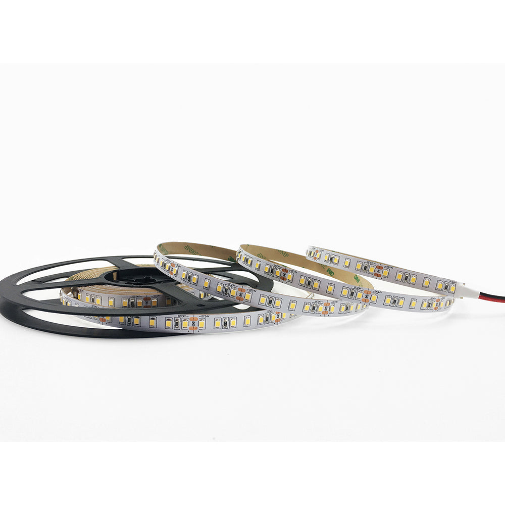 Strip LED 2835 120 LED x 24W/m. DC24V (luce calda, naturale e fredda) 5 metri - FT-FeelThe