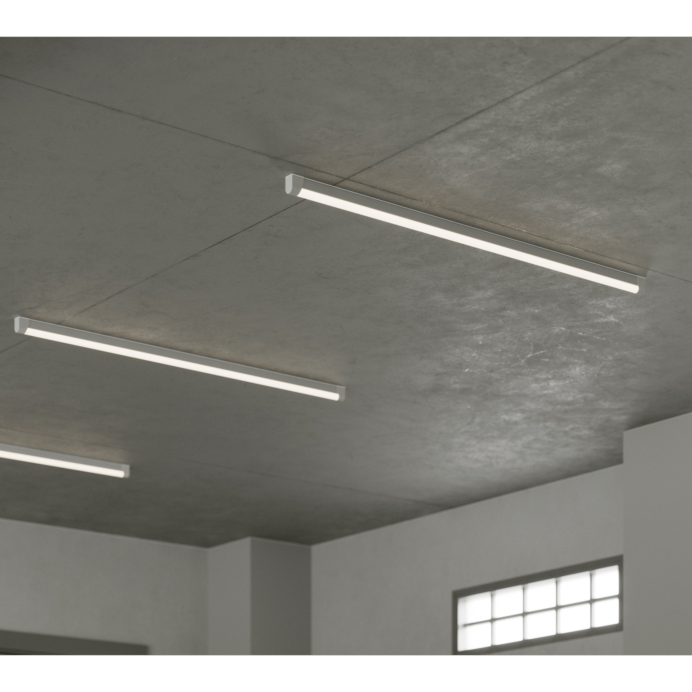 Barra LED sottopensile T8 in alluminio e policarbonato bianco a luce naturale - FT-FeelThe