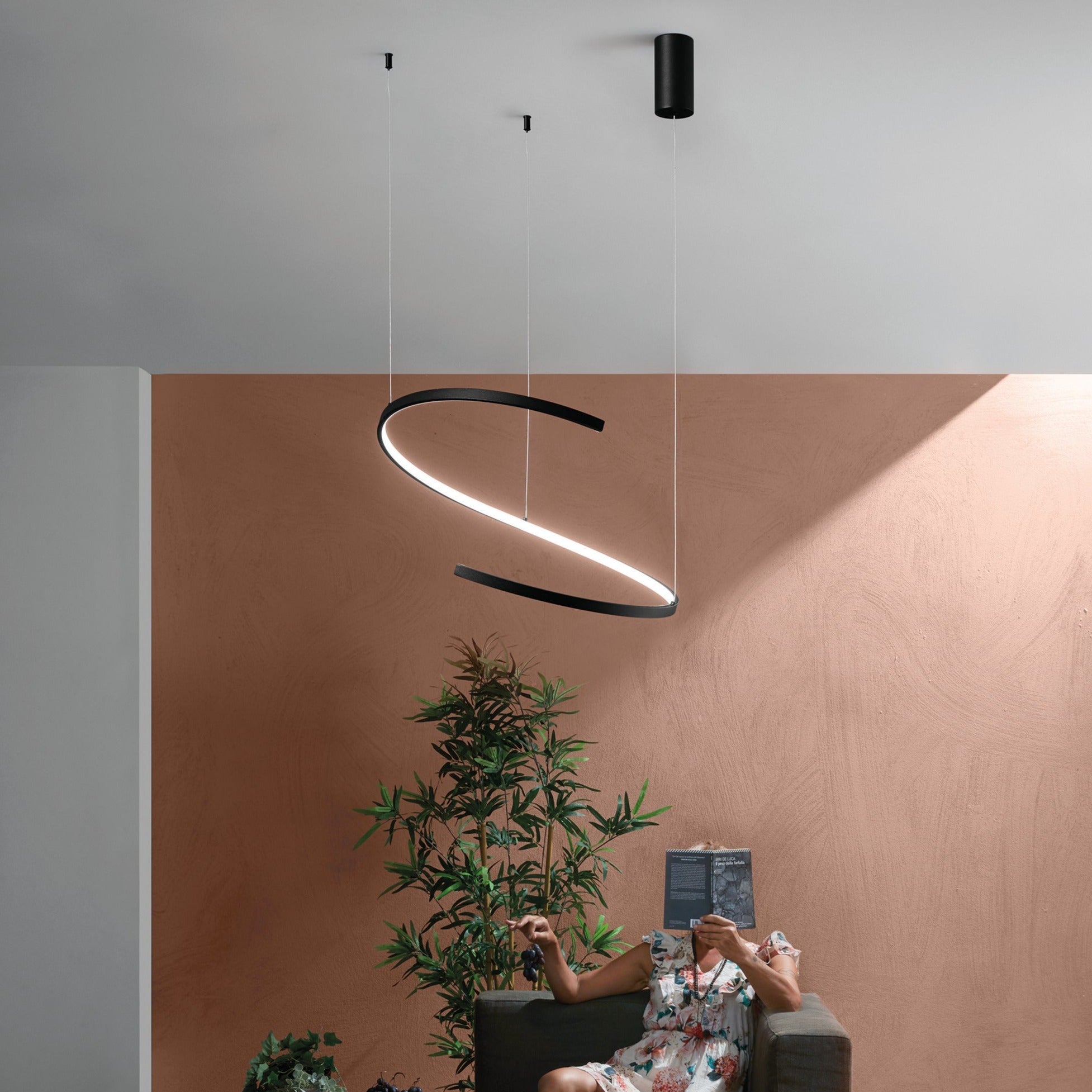 Sospensione LED MOMA con interruttore CCT per la personalizzazione della temperatura colore - FT-FeelThe