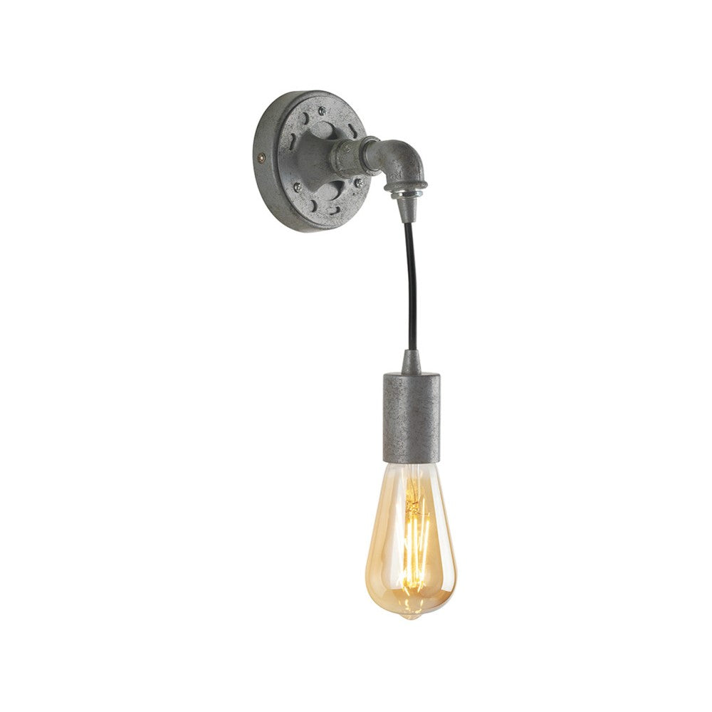 Applique AMARCORD a luce singola in metallo invecchiato - FT-FeelThe