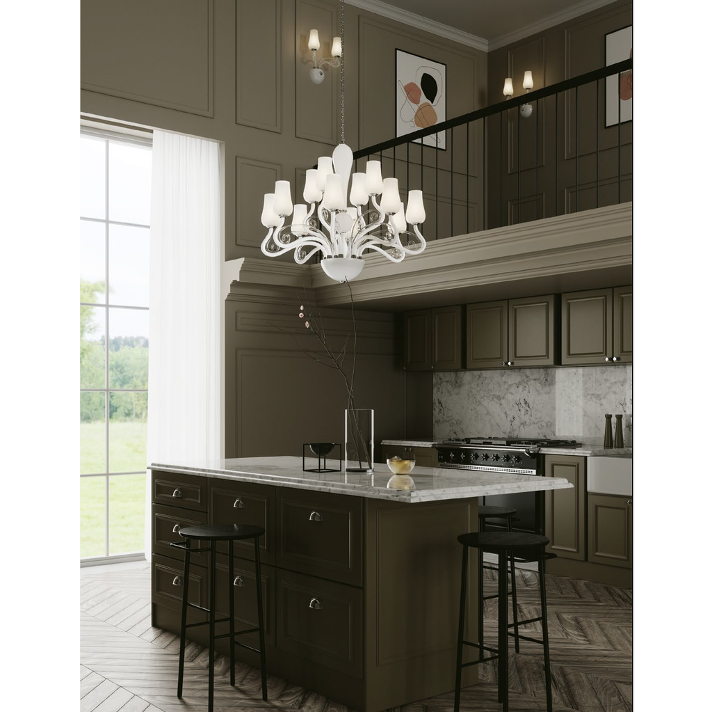 Lampadario a sospensione ANGEL in vetro soffiato - FT-FeelThe