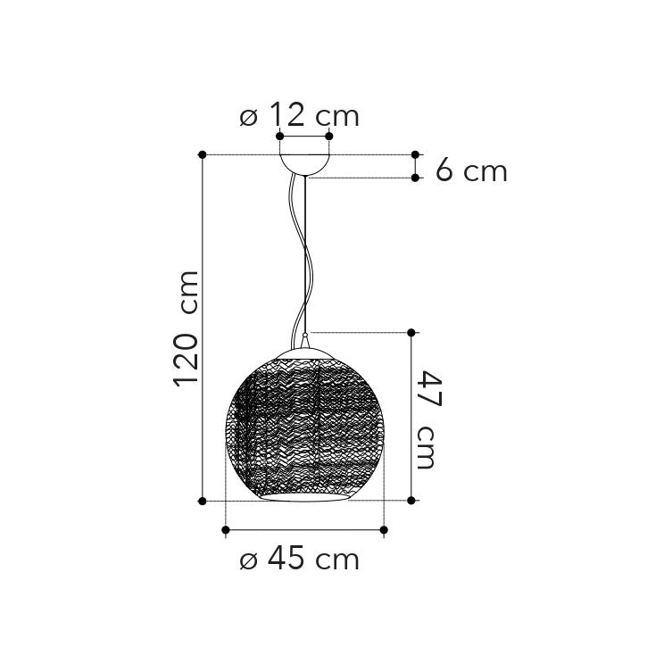 Lampadario a sospensione ASTRA - FT-FeelThe