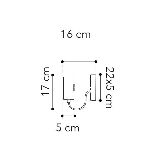 Applique AXON in metallo e cavo in tessuto - FT-FeelThe