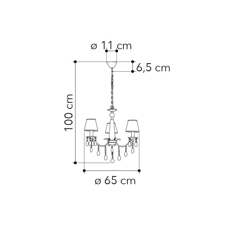 Lampadario a sospensione BOEME - FT-FeelThe