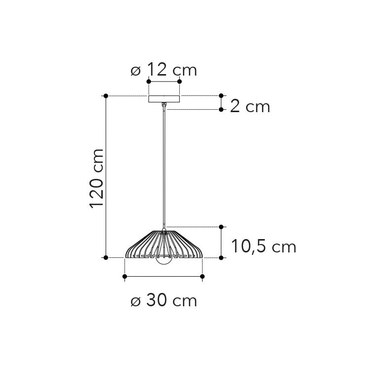 Lampadario a sospensione CALDER - FT-FeelThe