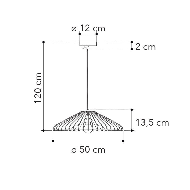 Lampadario a sospensione CALDER - FT-FeelThe