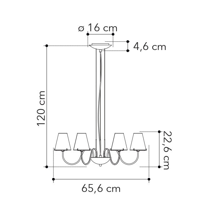 Lampadario a sospensione CANTO - FT-FeelThe