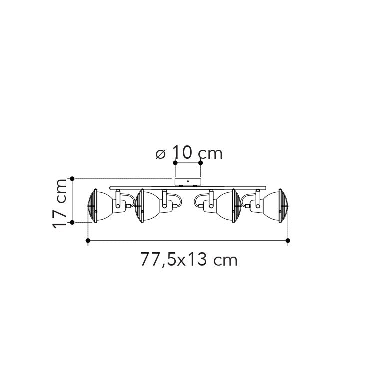 Applique CUBA in metallo - FT-FeelThe