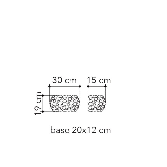 Applique da parete DIONISIO in metallo - FT-FeelThe