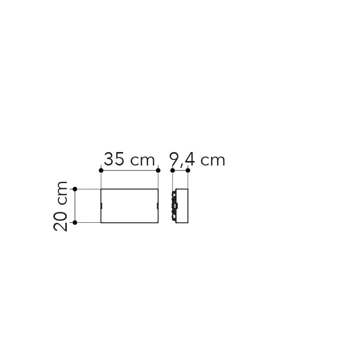 Applique ESAGRAM in vetro - FT-FeelThe