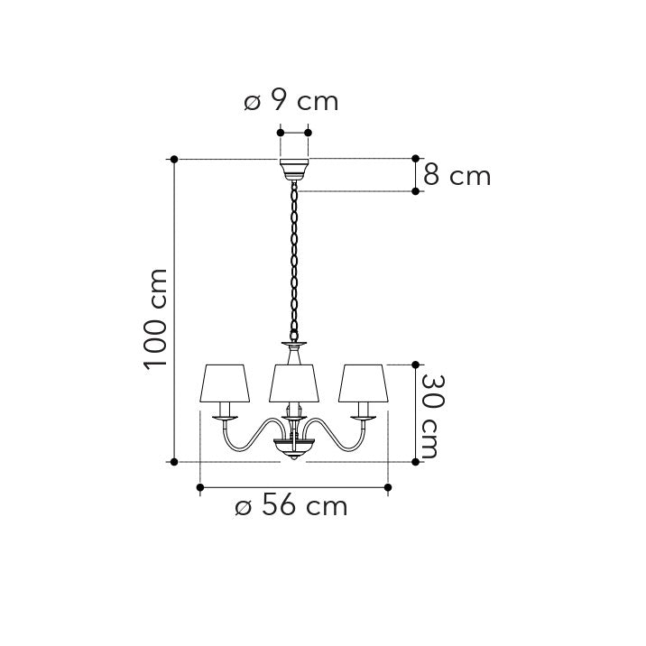 Lampadario a sospensione FAVOLA - FT-FeelThe