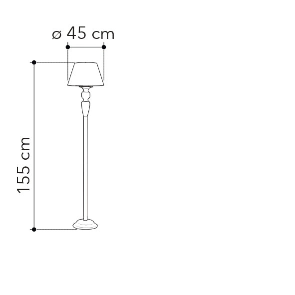 Piantana FAVOLA in metallo - FT-FeelThe